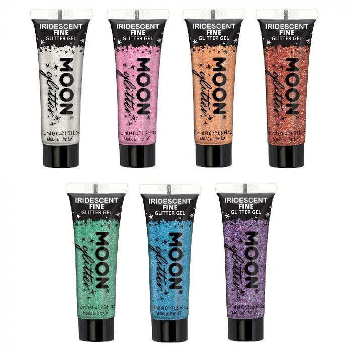 Gel de Purpurina Iridiscente Fina en Colores - Image 2