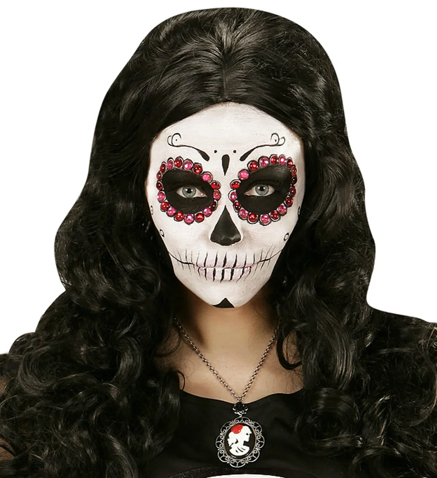 Gemas Adhesivas Rosas y Rojas para Maquillaje - Image 3