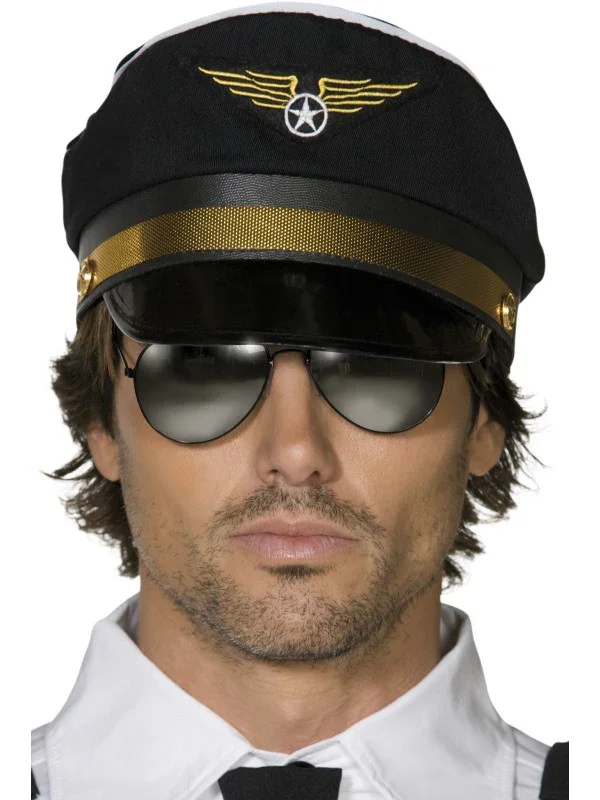 Gorra de Piloto Capitán de Avión - Image 2