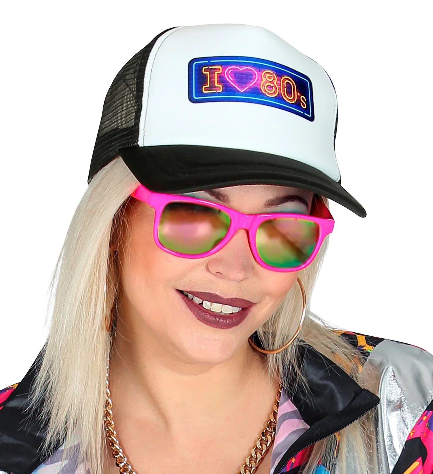 Gorra Negra de Rejilla Ochentera - Image 2