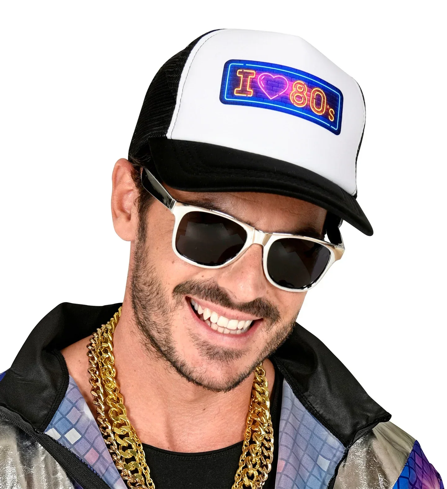Gorra Negra de Rejilla Ochentera - Image 3