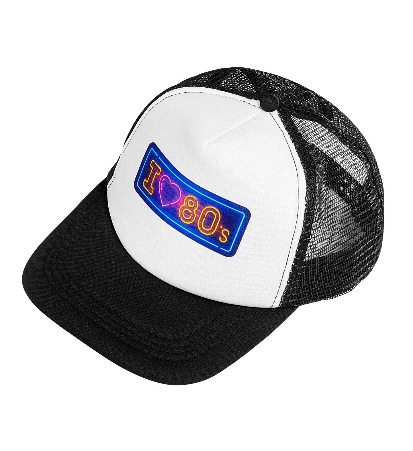 Gorra Negra de Rejilla Ochentera - Image 4