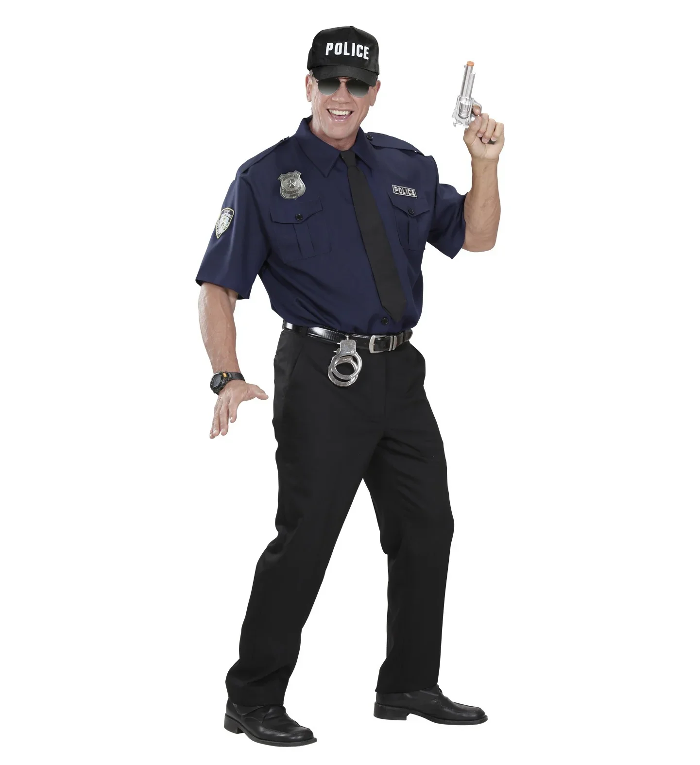 Gorra con Bordado de Policía - Image 3