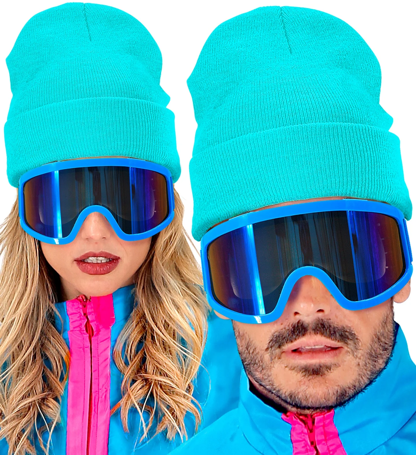 Gorro Azul Tipo Lana - Image 2