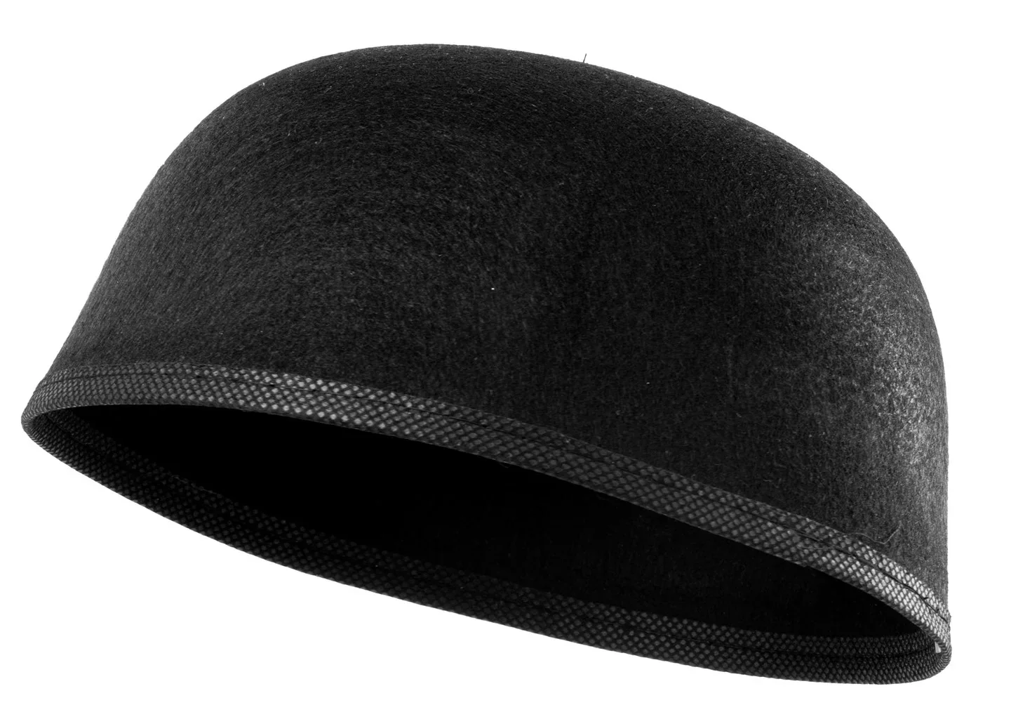 Gorro Casquete Negro de Fieltro para Decorar