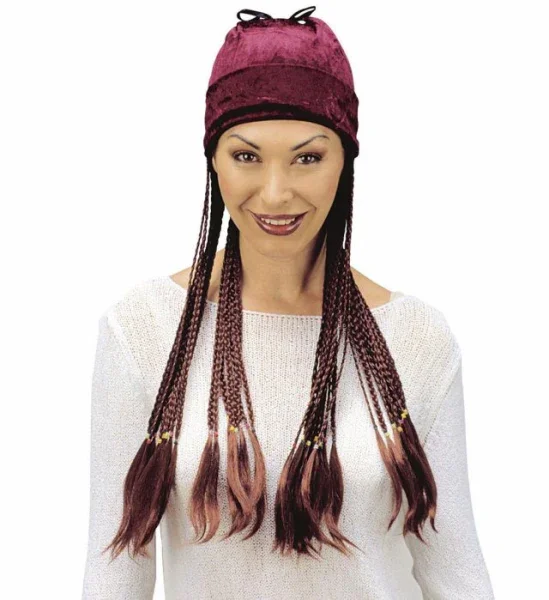 Gorro con Trenzas o Pelo - Image 2