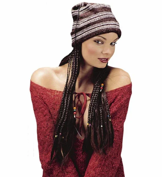 Gorro con Trenzas o Pelo - Image 3