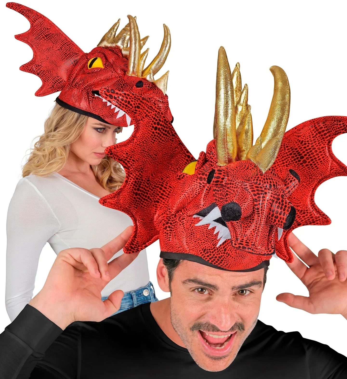 Gorro de Dragón Rojo - Image 2