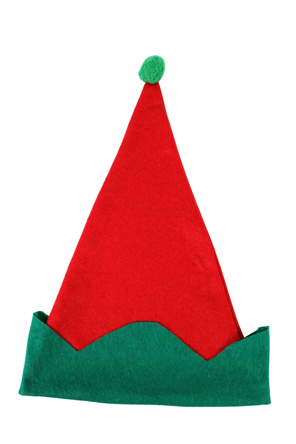 Gorro de Elfo de Navidad Rojo y Verde - Image 2