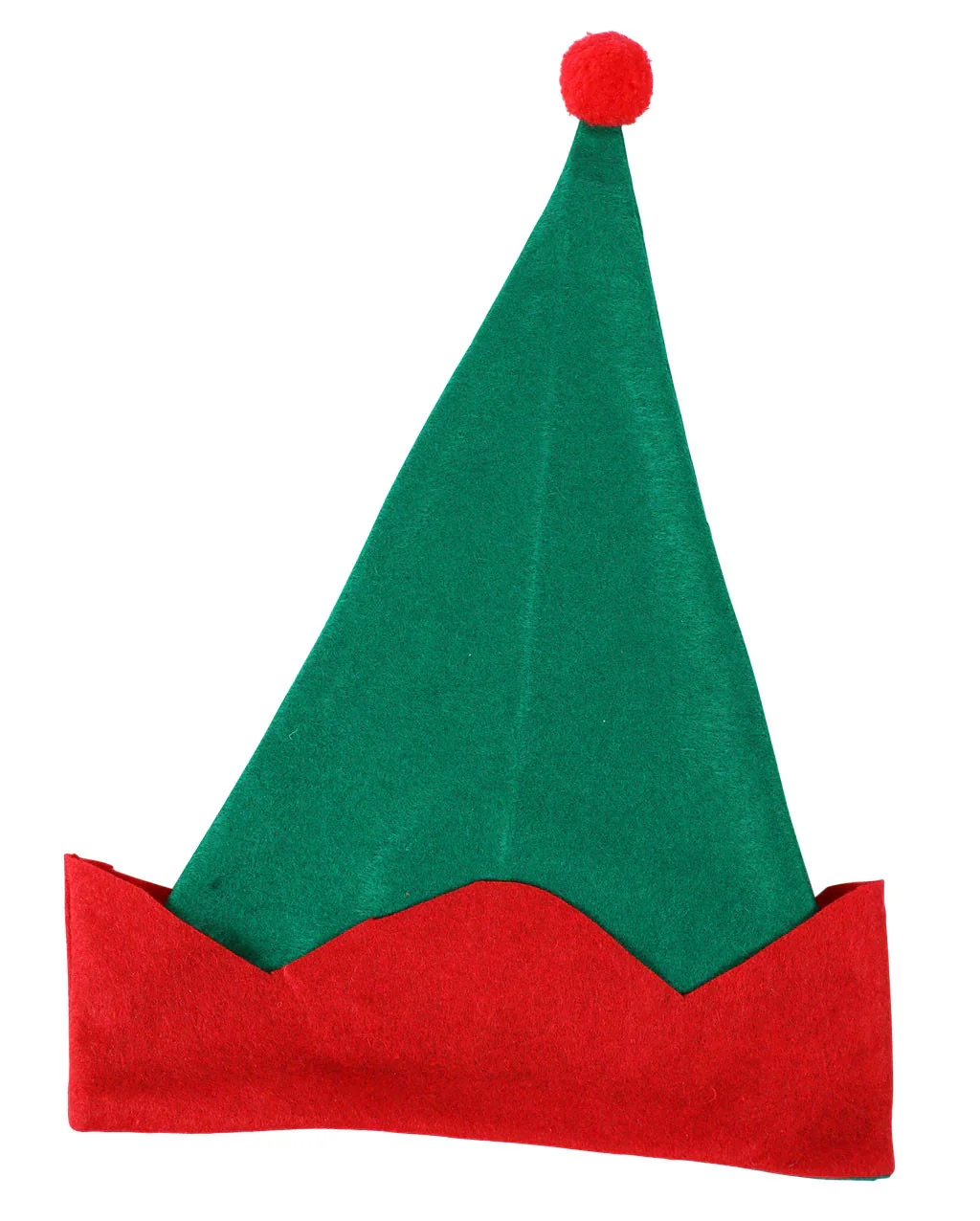 Gorro de Elfo de Navidad Verde y Rojo - Image 2