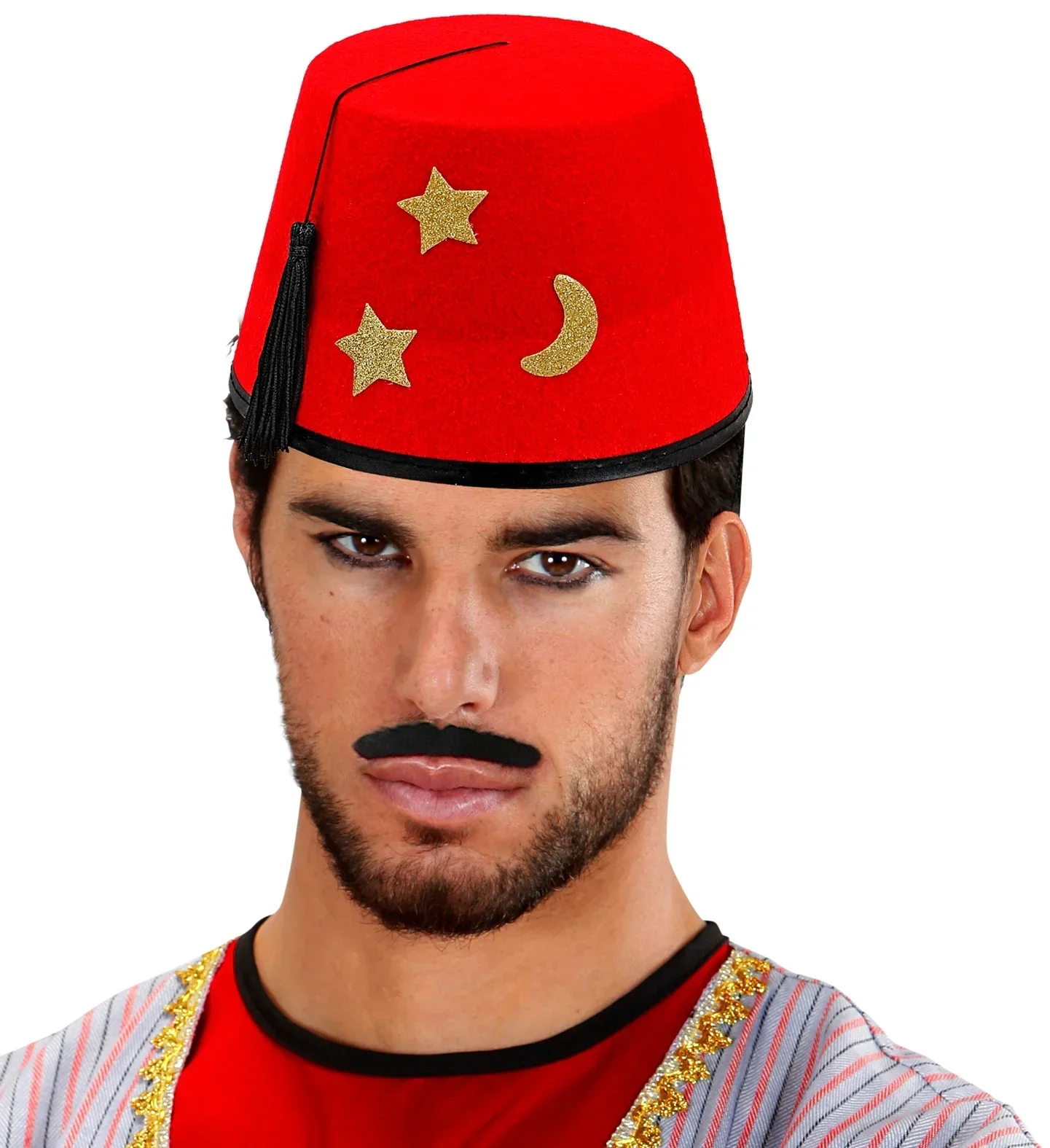 Gorro Fez Rojo de Turco - Image 2