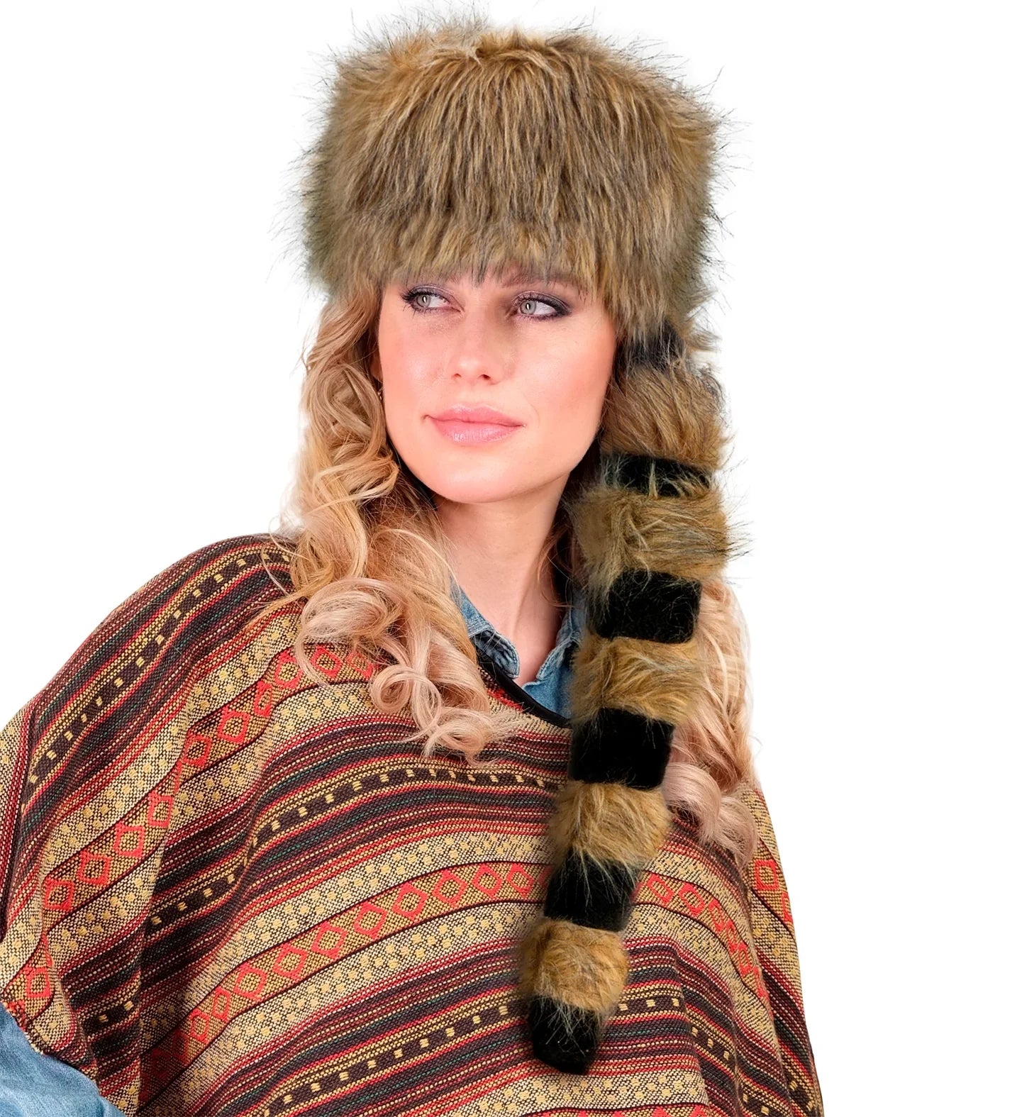 Gorro de Mapache de Trampero Americano - Image 4