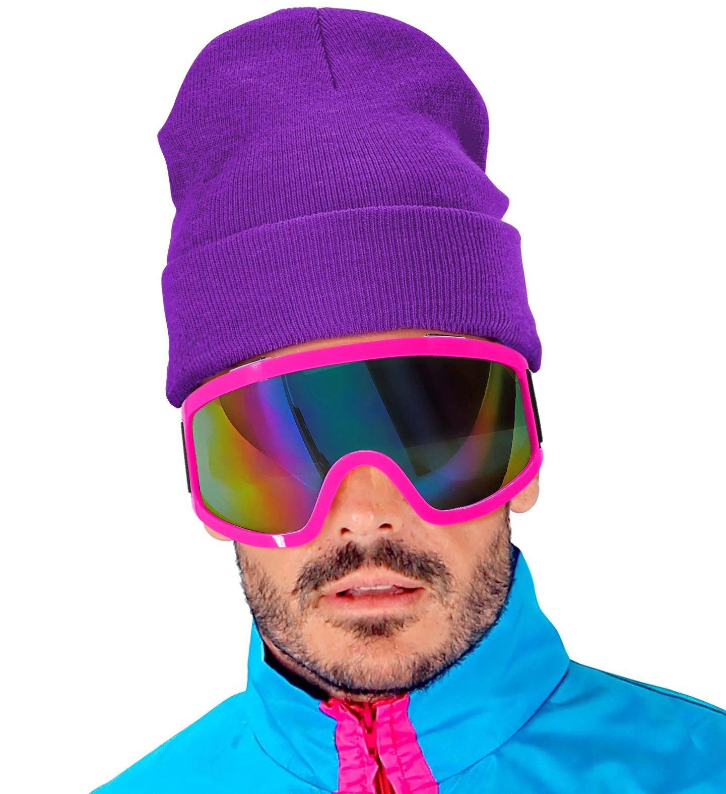 Gorro Morado Tipo Lana - Image 4