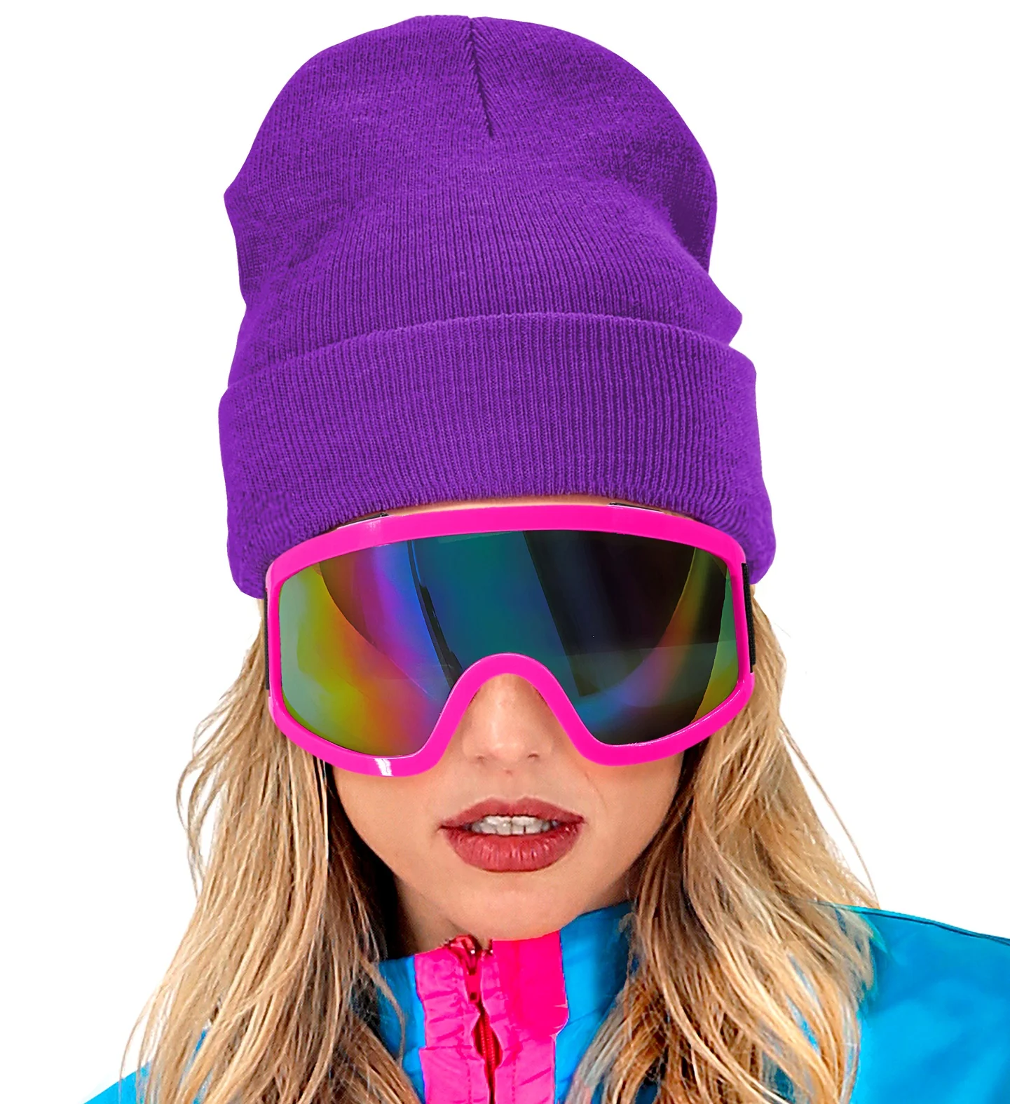 Gorro Morado Tipo Lana - Image 5