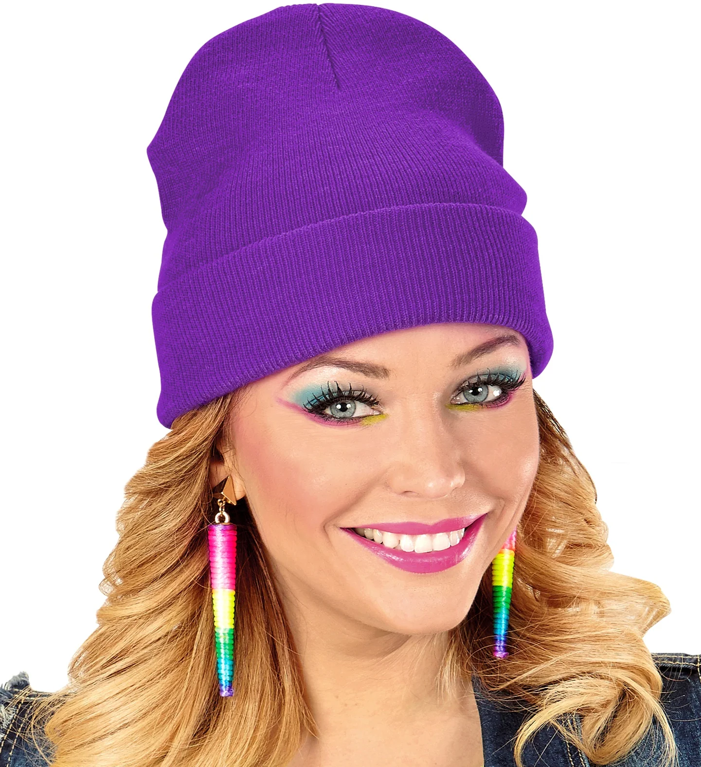 Gorro Morado Tipo Lana - Image 6
