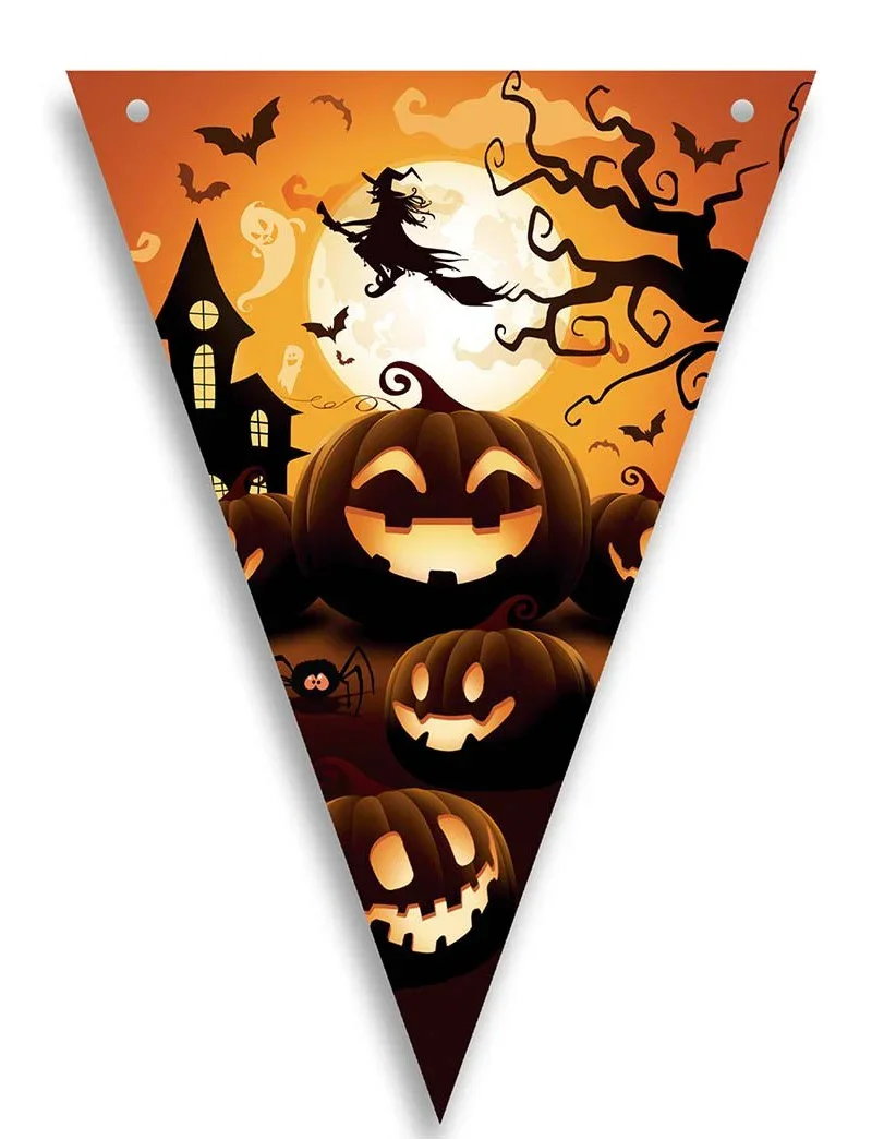 Guirnalda con Calabazas de la Noche de Halloween - Image 2