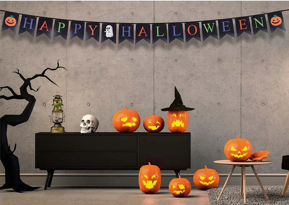 Guirnalda Happy Halloween para Decoración de 3 Metros - Image 2