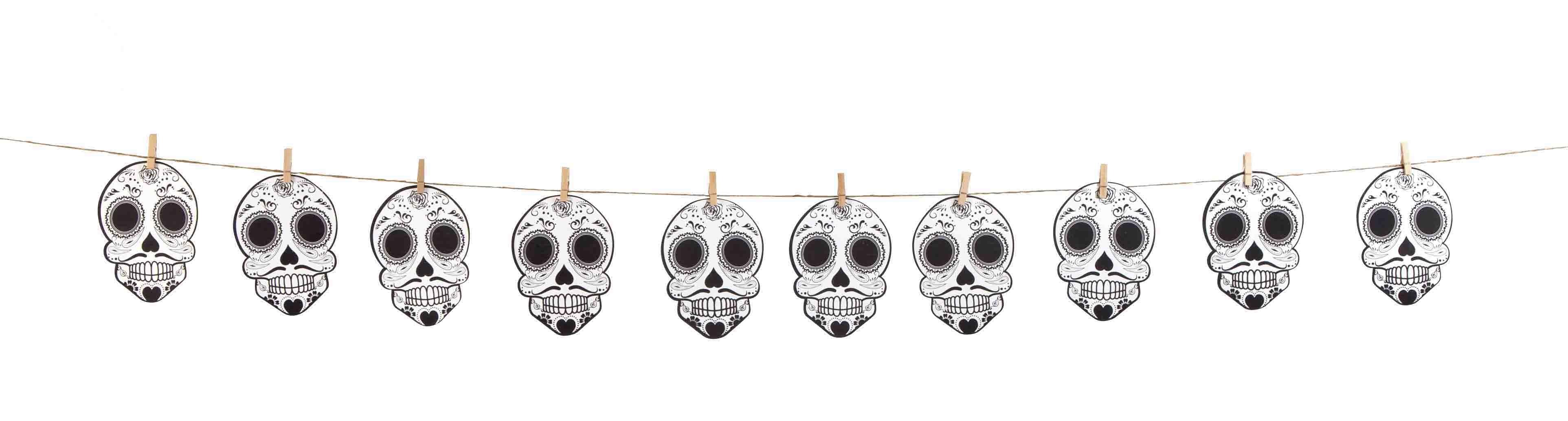 Guirnalda Muerte Mexicana para Halloween - Image 2