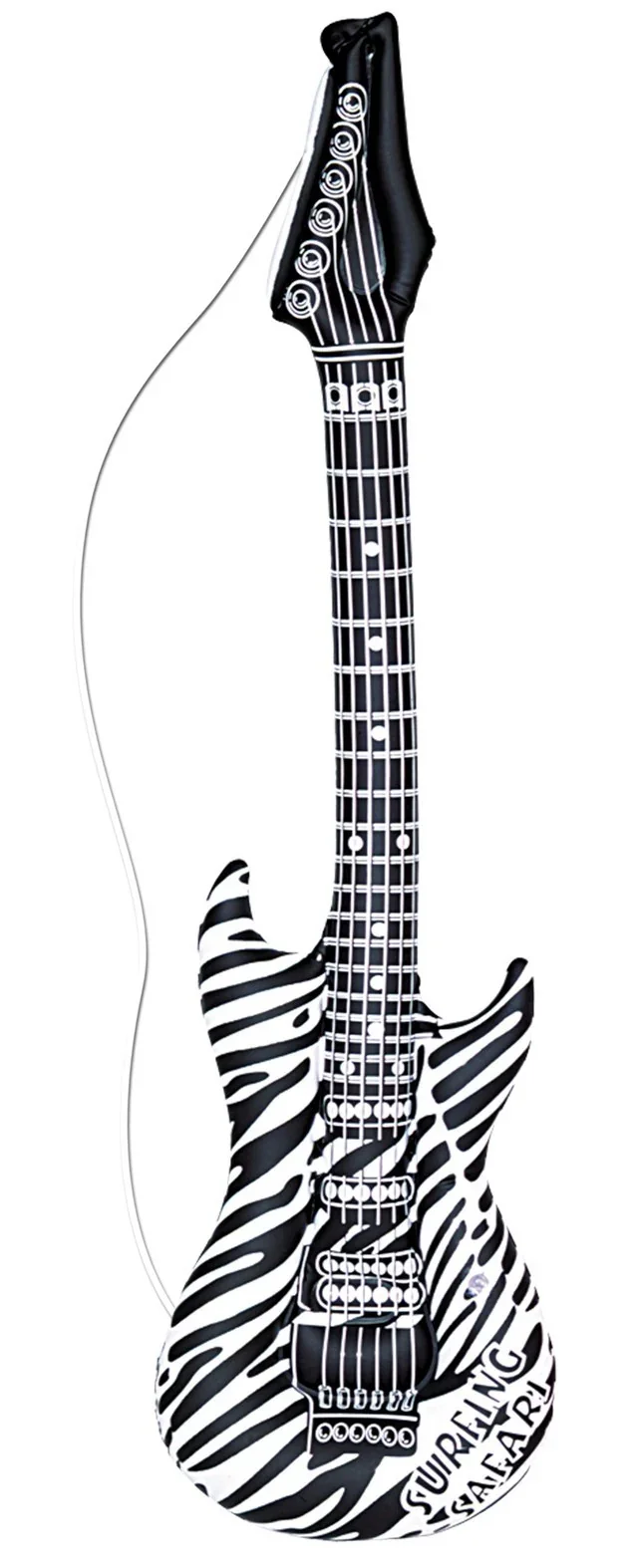 Guitarra Eléctrica Hinchable de Cebra