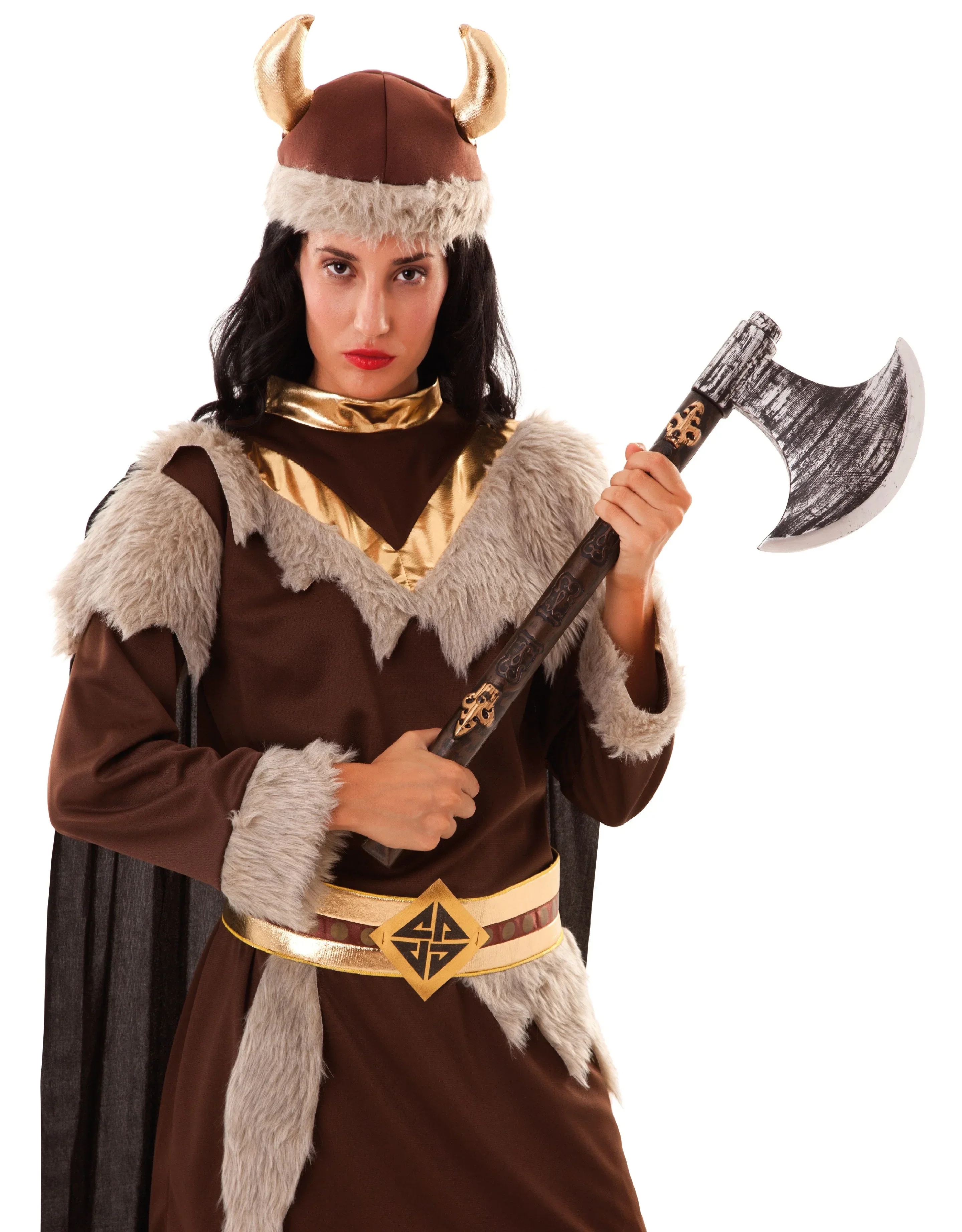 Hacha de Guerrero Vikingo de 63cm - Image 3