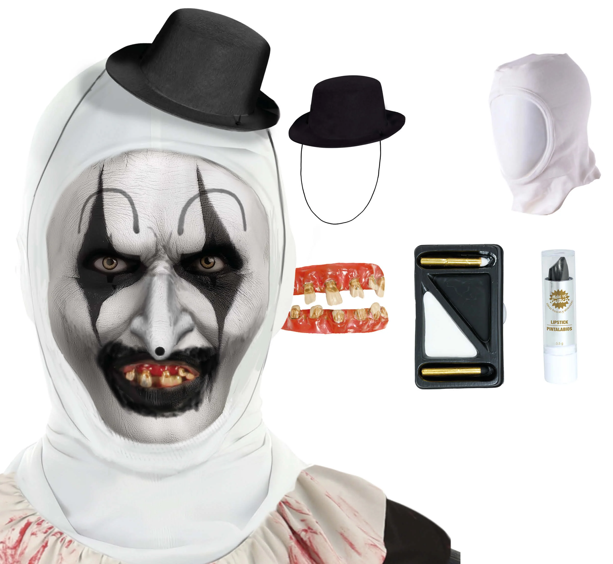Kit de Caracterización de Payaso Art Terrifier - Image 4