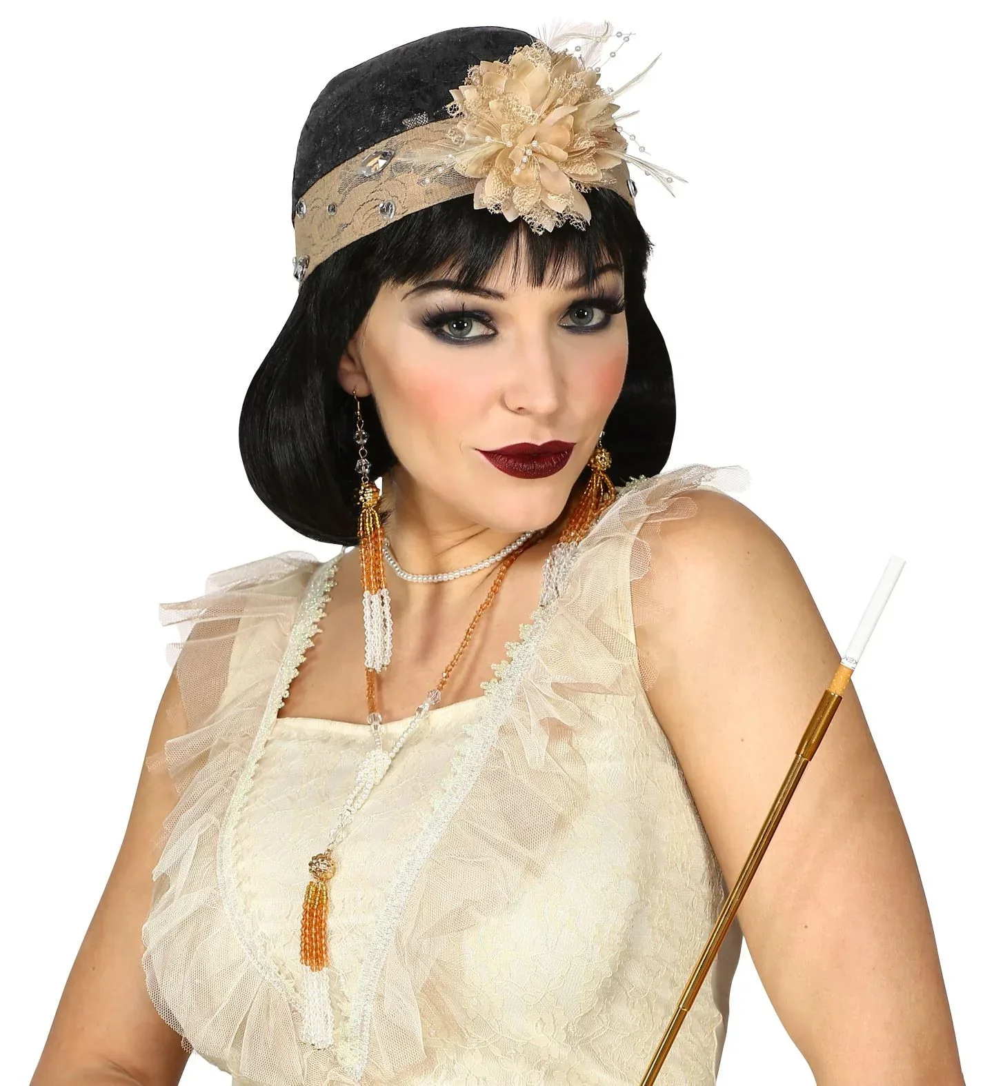 Kit Charleston con Tocado, Collar y Pendientes - Image 2