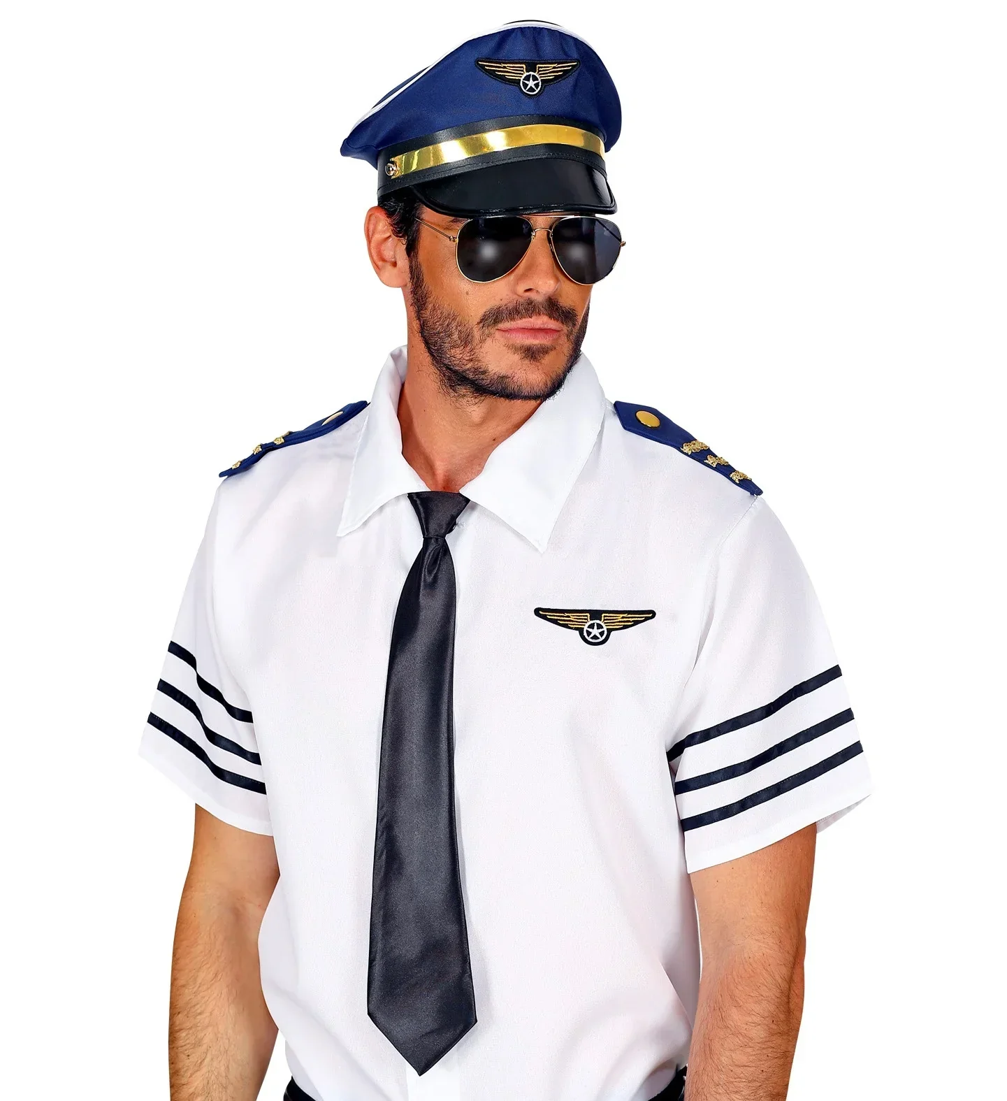Kit de Disfraz de Piloto de Avión para Adulto - Image 3