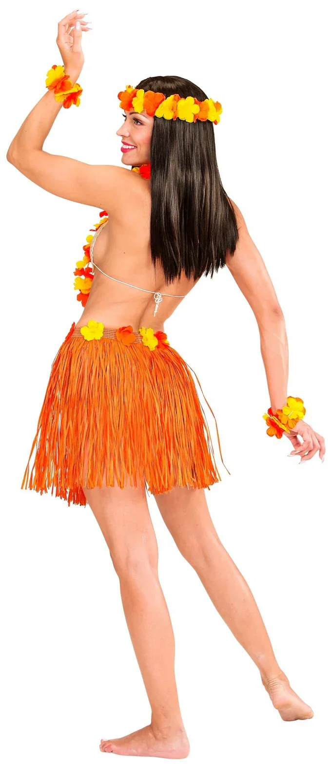 Kit Hawaiano Amarillo y Naranja - Image 5