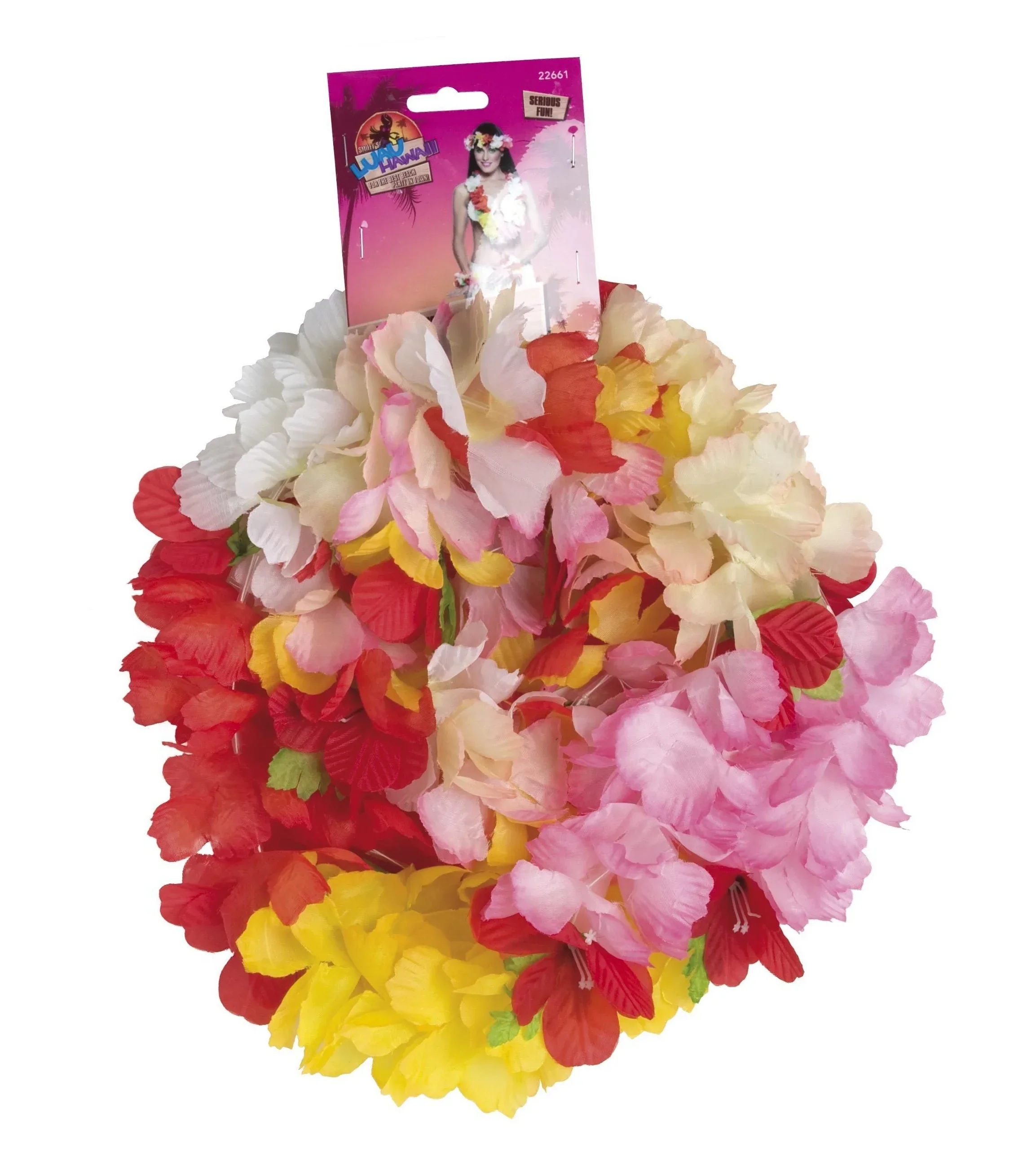 Kit Hawaiano con Flores Tropicales de Colores - Image 2