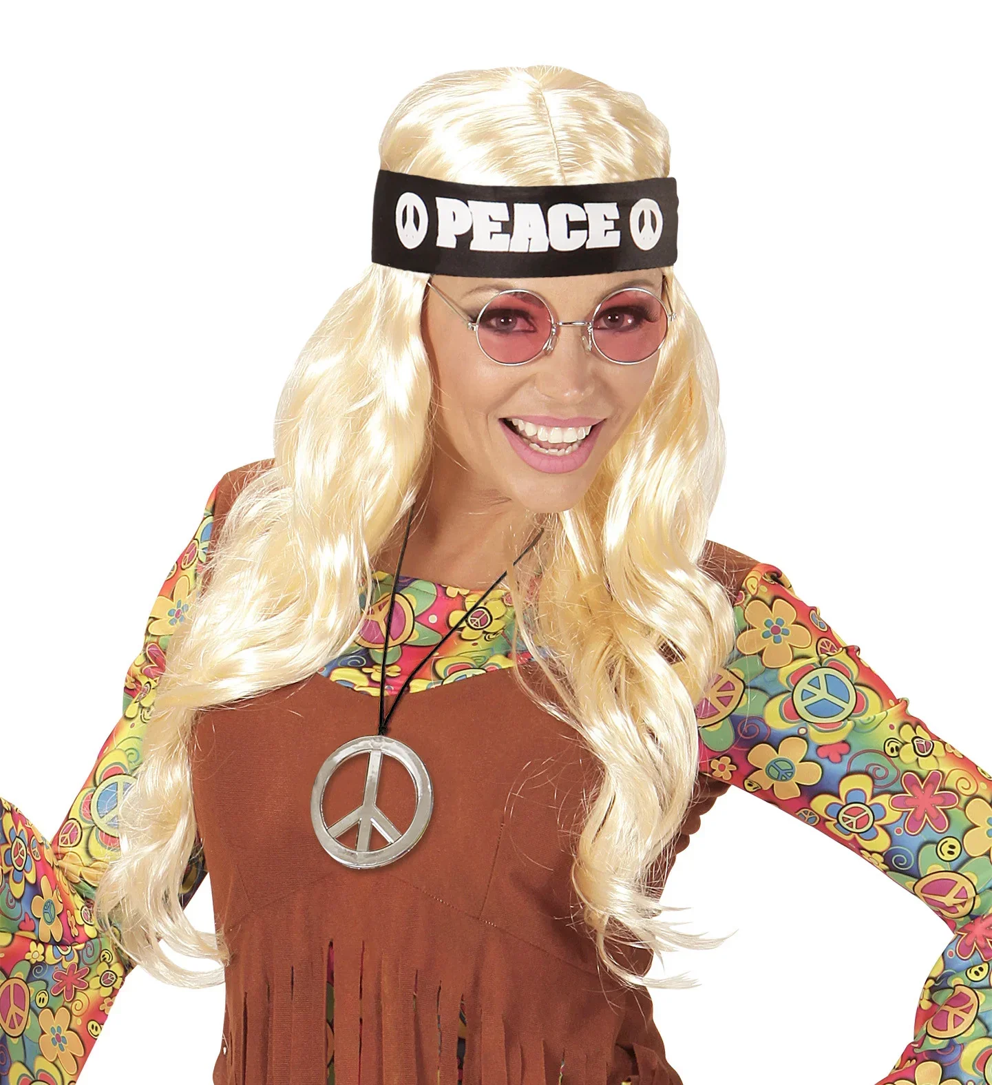 Kit Hippie con Gafas, Colgante y Cinta para la Cabeza - Image 3