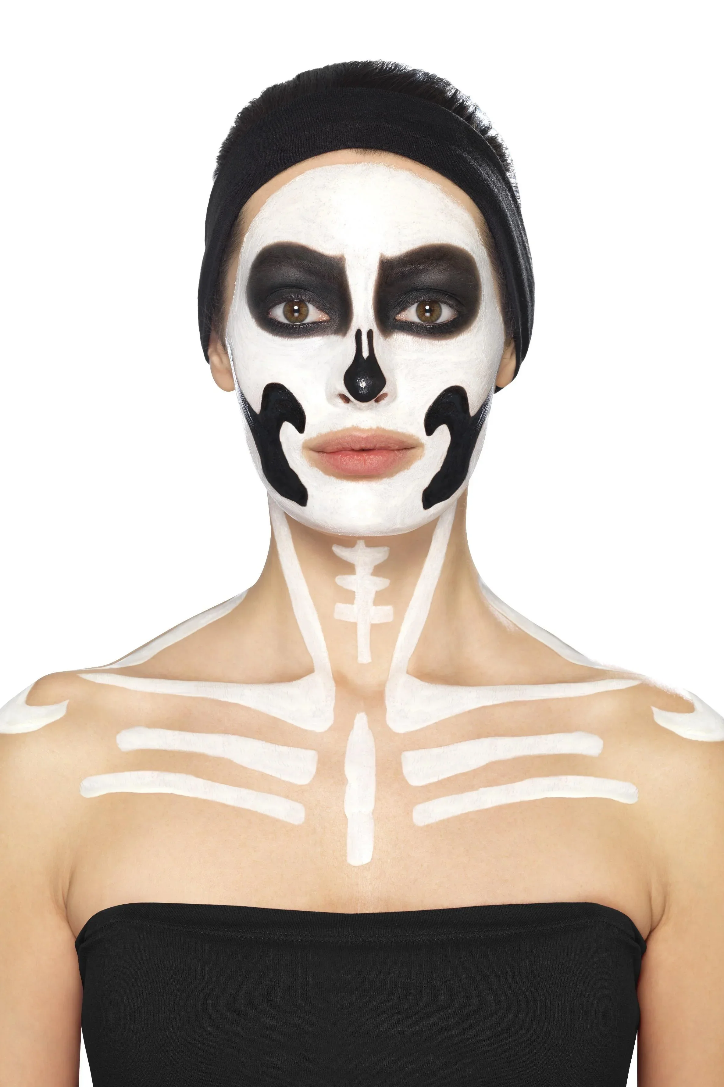 Kit de Maquillaje de Esqueleto con Látex Líquido - Image 4
