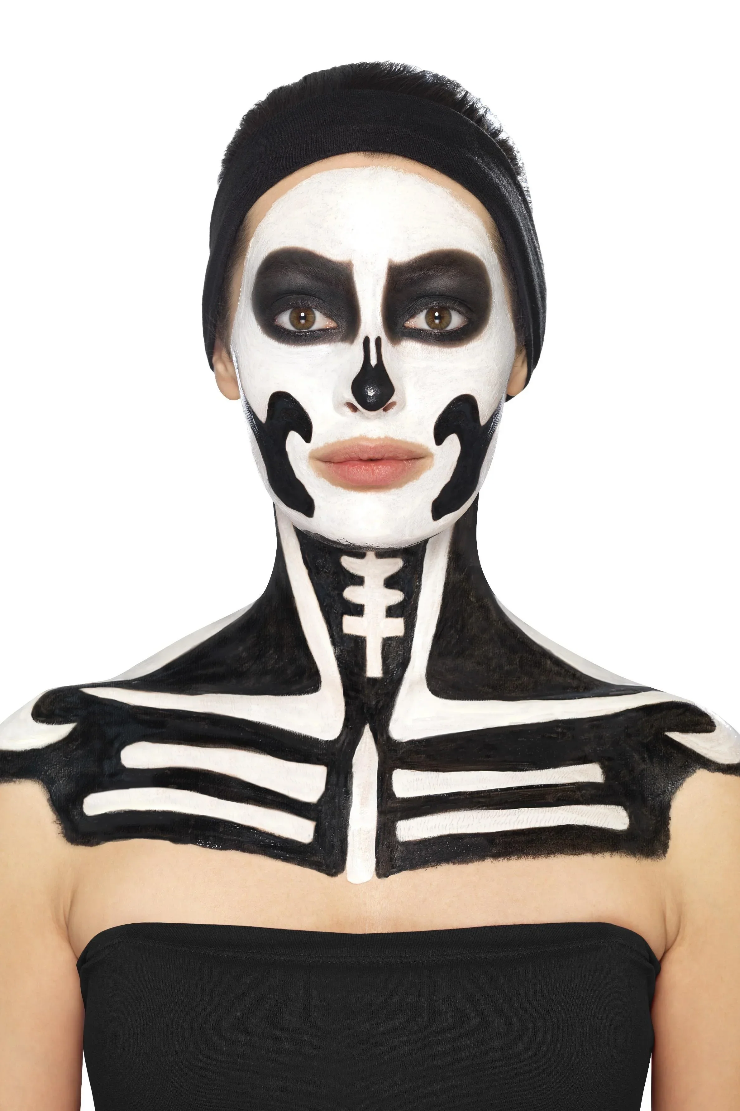 Kit de Maquillaje de Esqueleto con Látex Líquido - Image 5