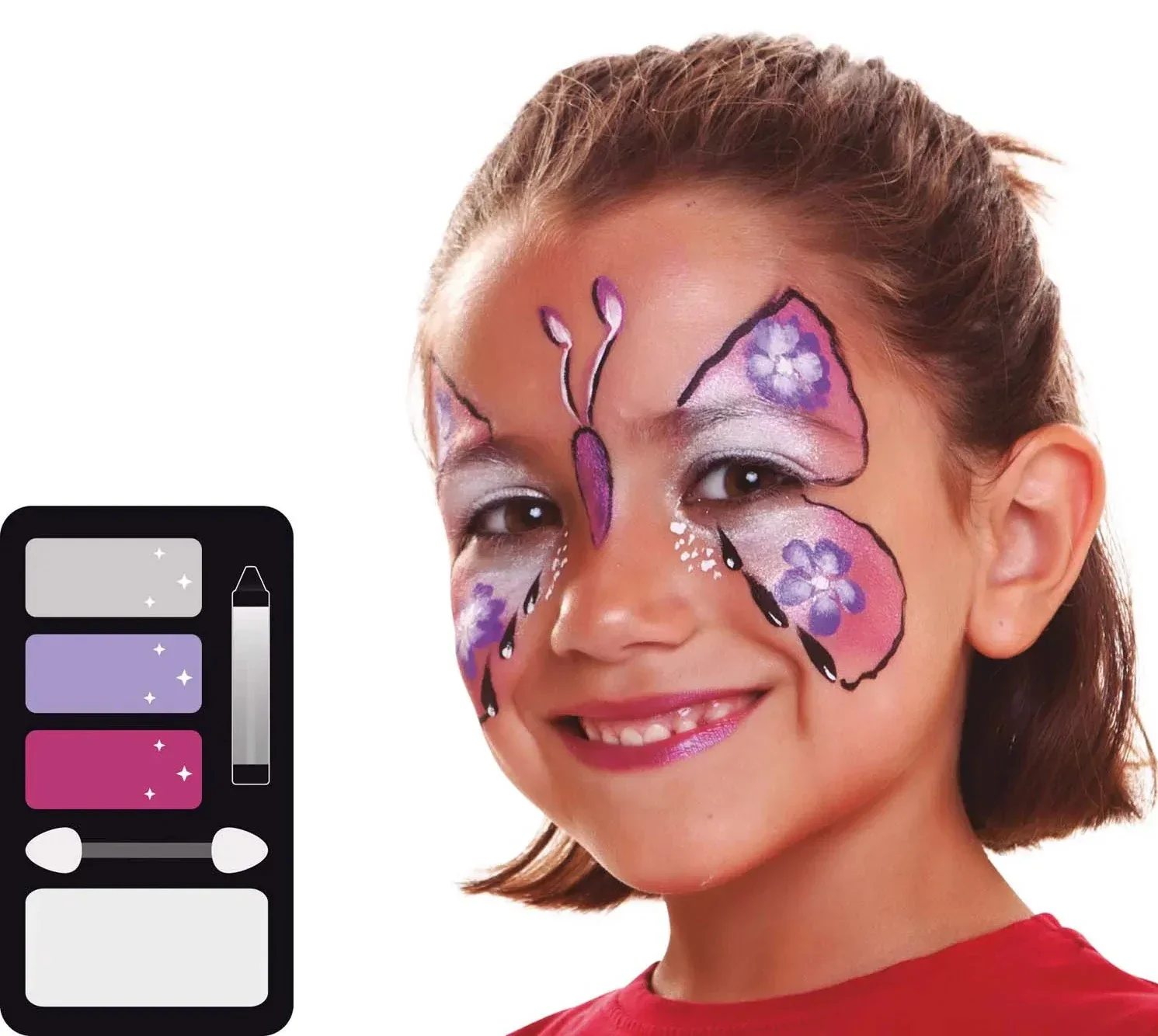 Kit de Maquillaje de Mariposa Perlado Infantil - Image 2