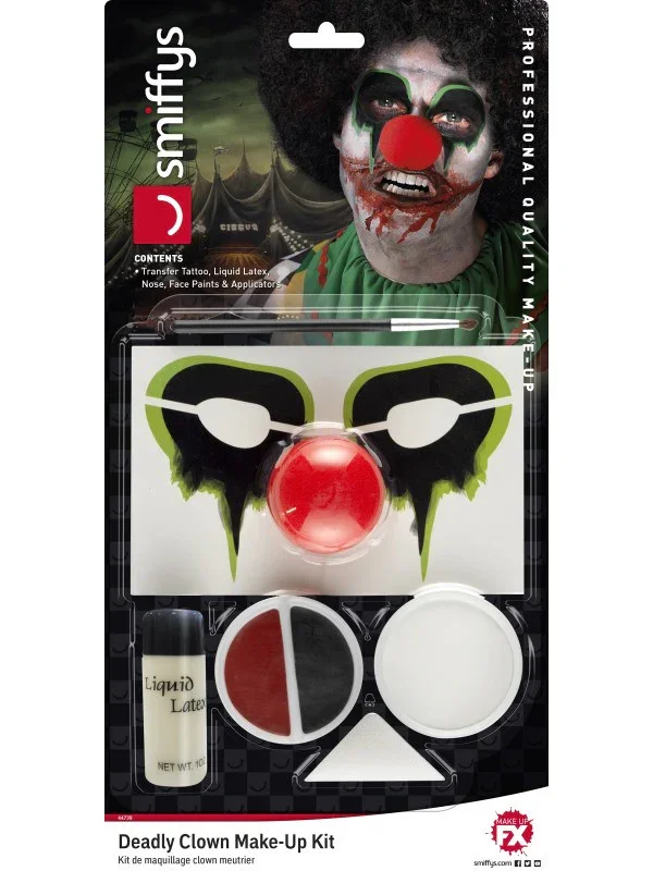 Kit de Maquillaje de Payaso Asesino - Image 2