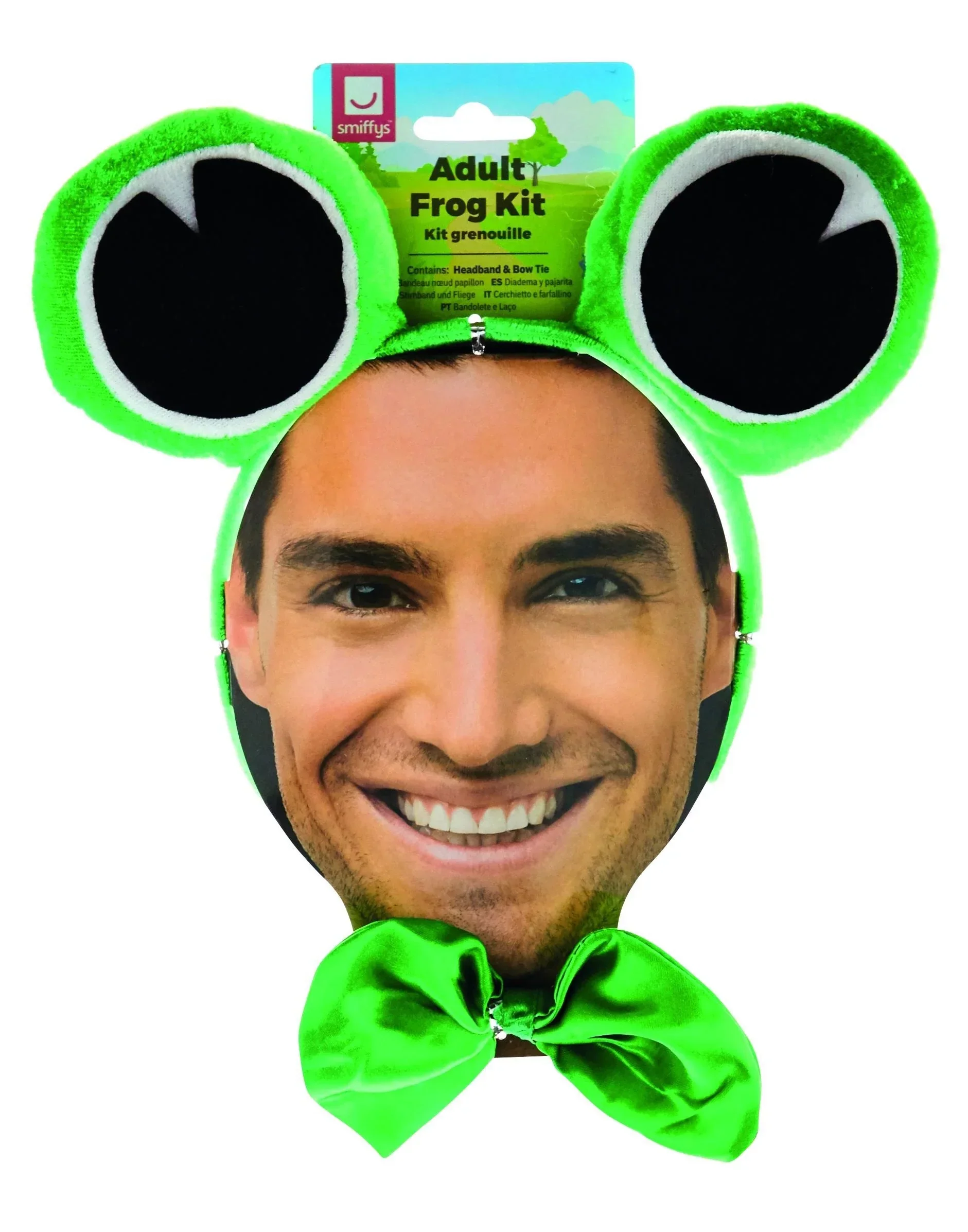 Kit de Rana con Diadema con Ojos y Pajarita - Image 2