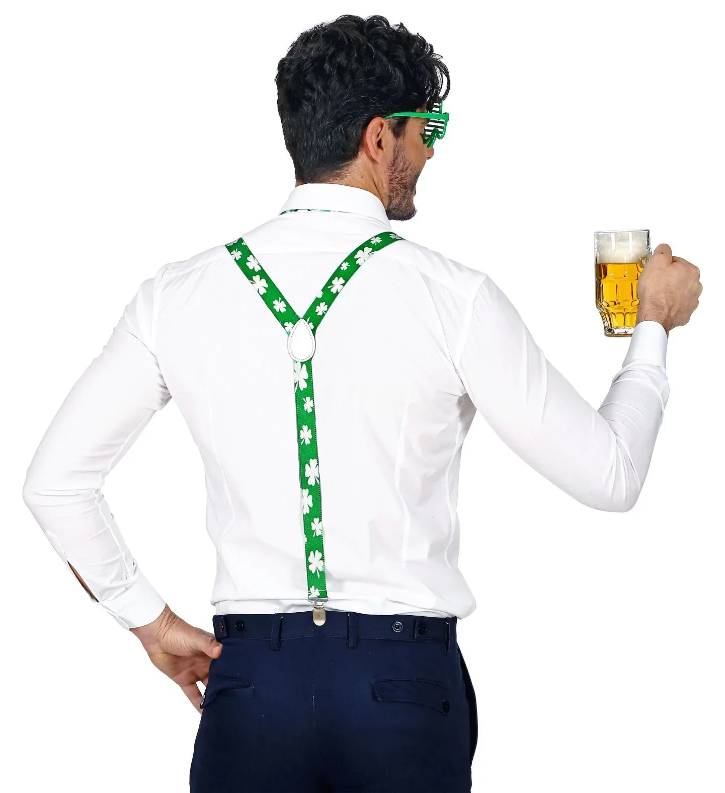 Kit de San Patricio con Gafas, Tirantes y Pajarita - Image 4
