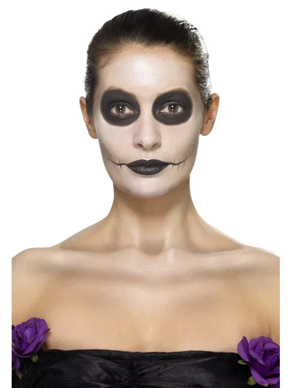 Kit Tatuajes y Maquillaje Catrina Morado - Image 4