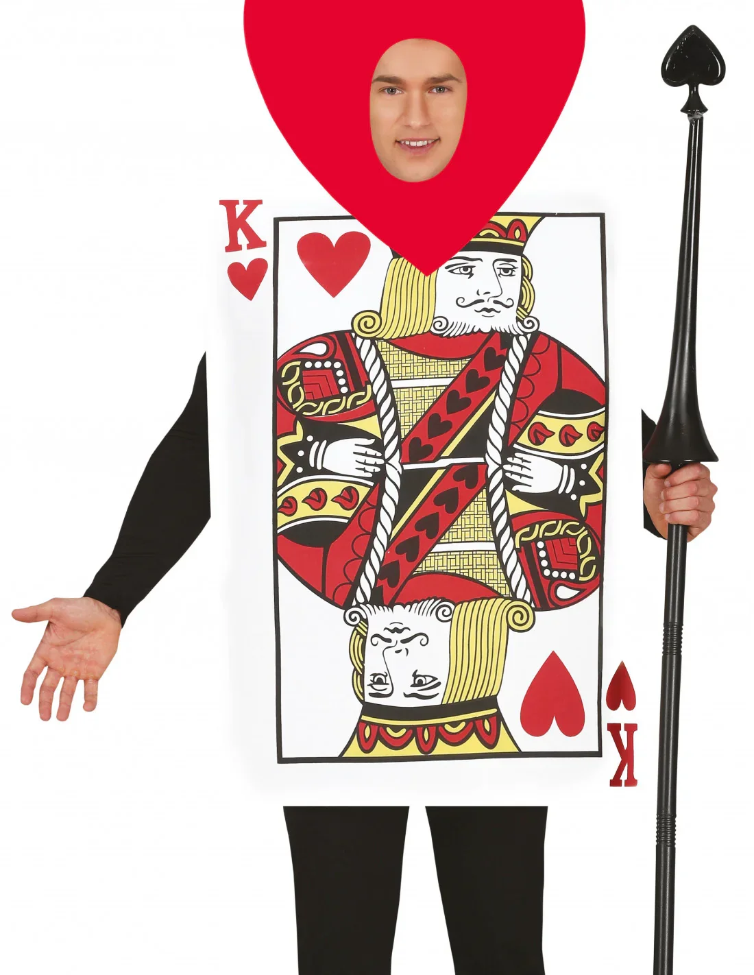 Lanza con Punta de Pica de Poker de 140cm