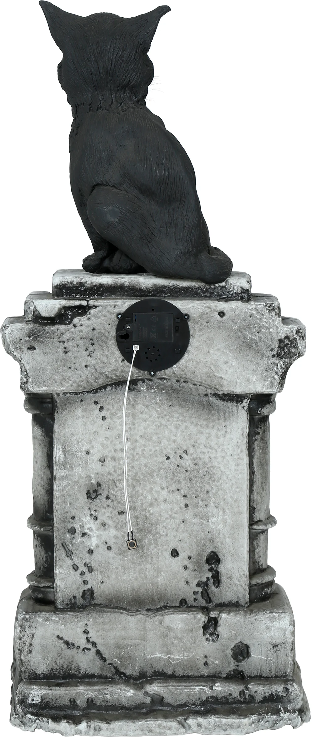 Lápida con Gato Negro con Luz y Sonido - Image 4