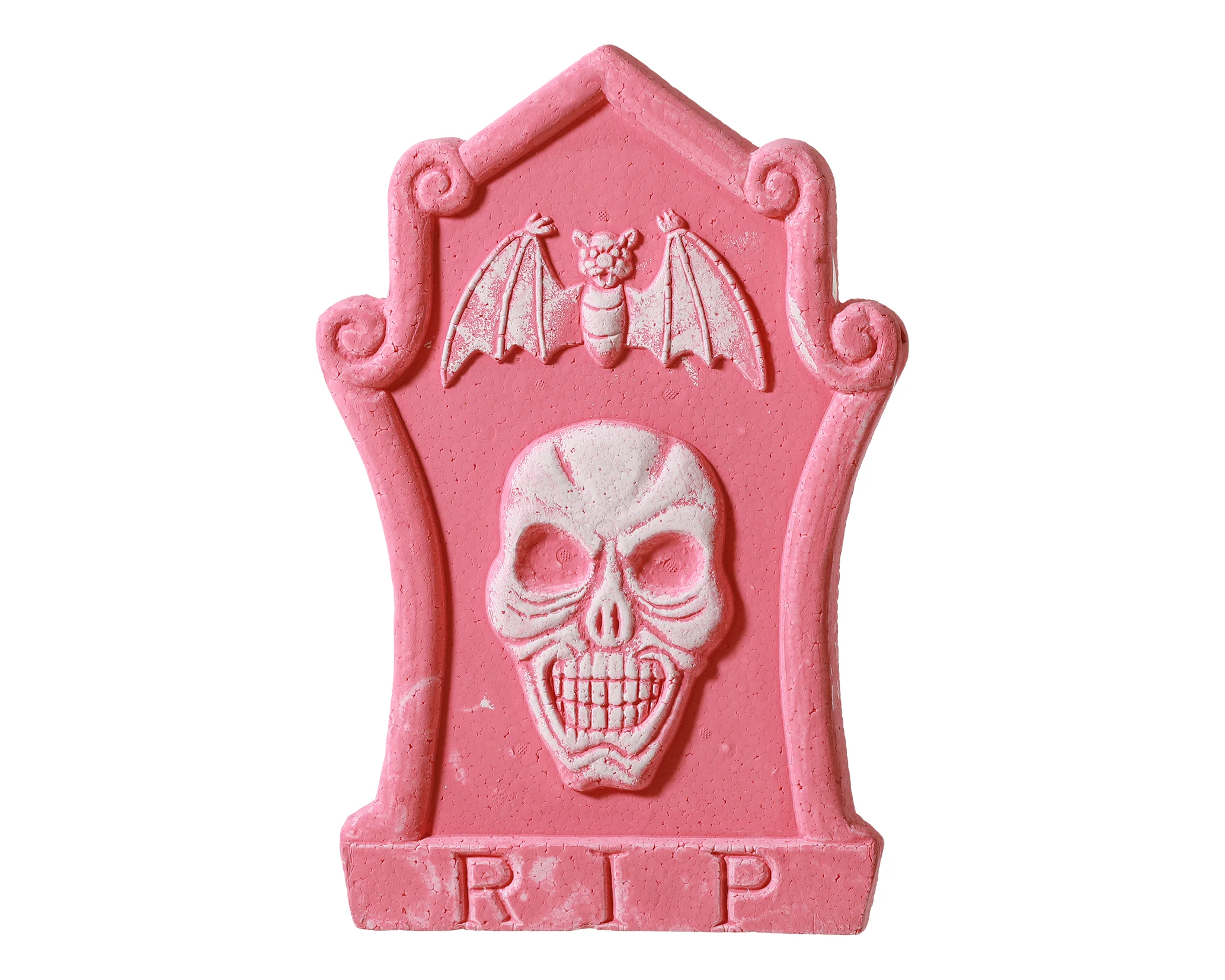 Lápida Rosa para Decoración de Halloween