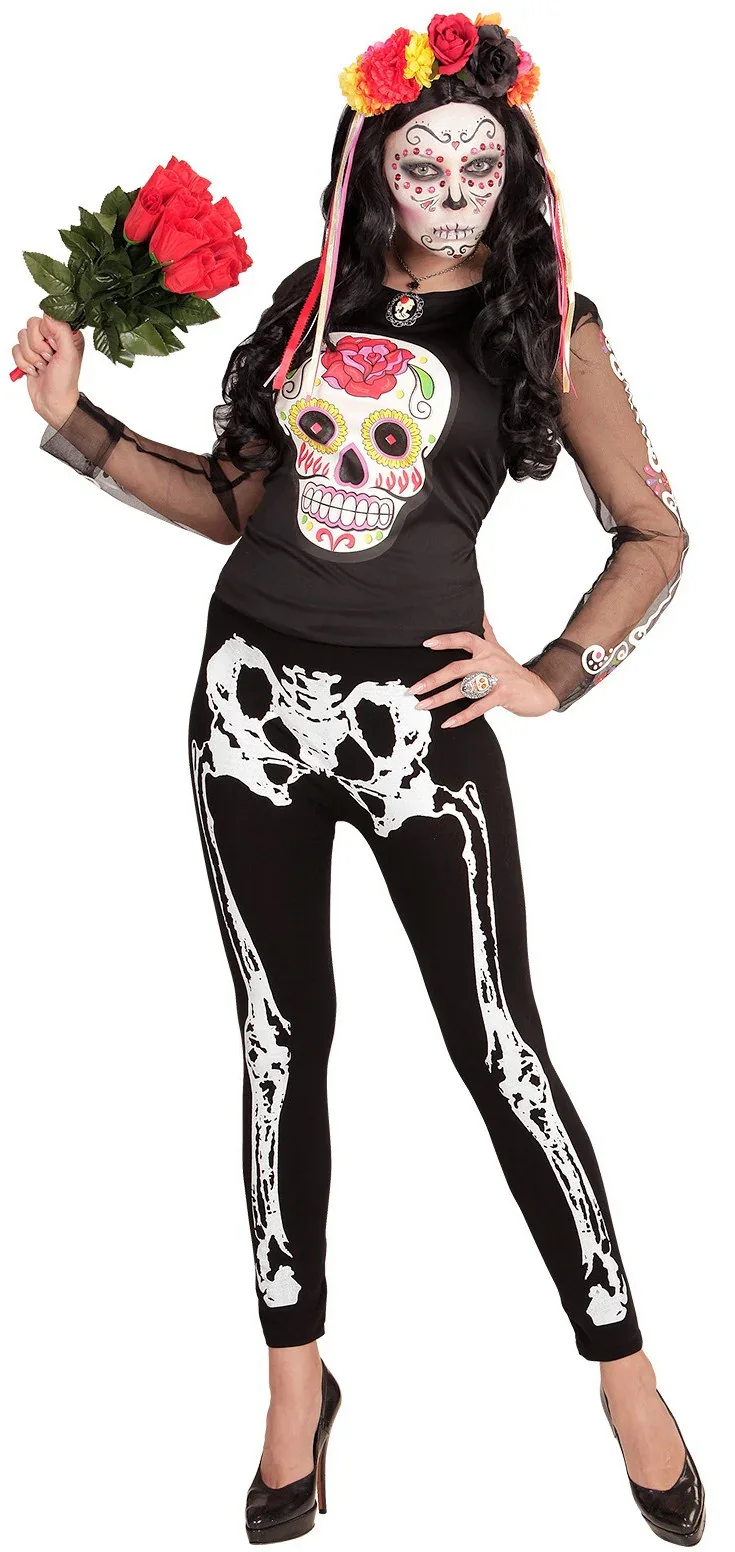 Leggings de Esqueleto para Mujer - Image 3