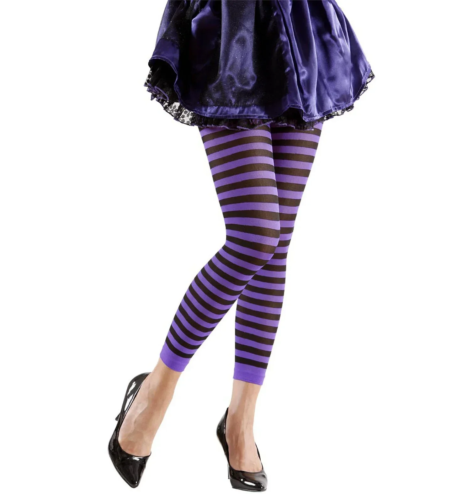 Pantys sin Pie de Rayas de Colores - Image 7