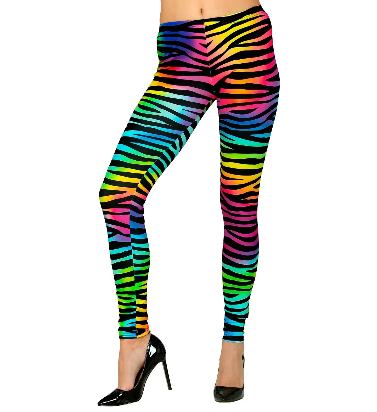 Leggings de Tigre de Colores Neón - Image 3