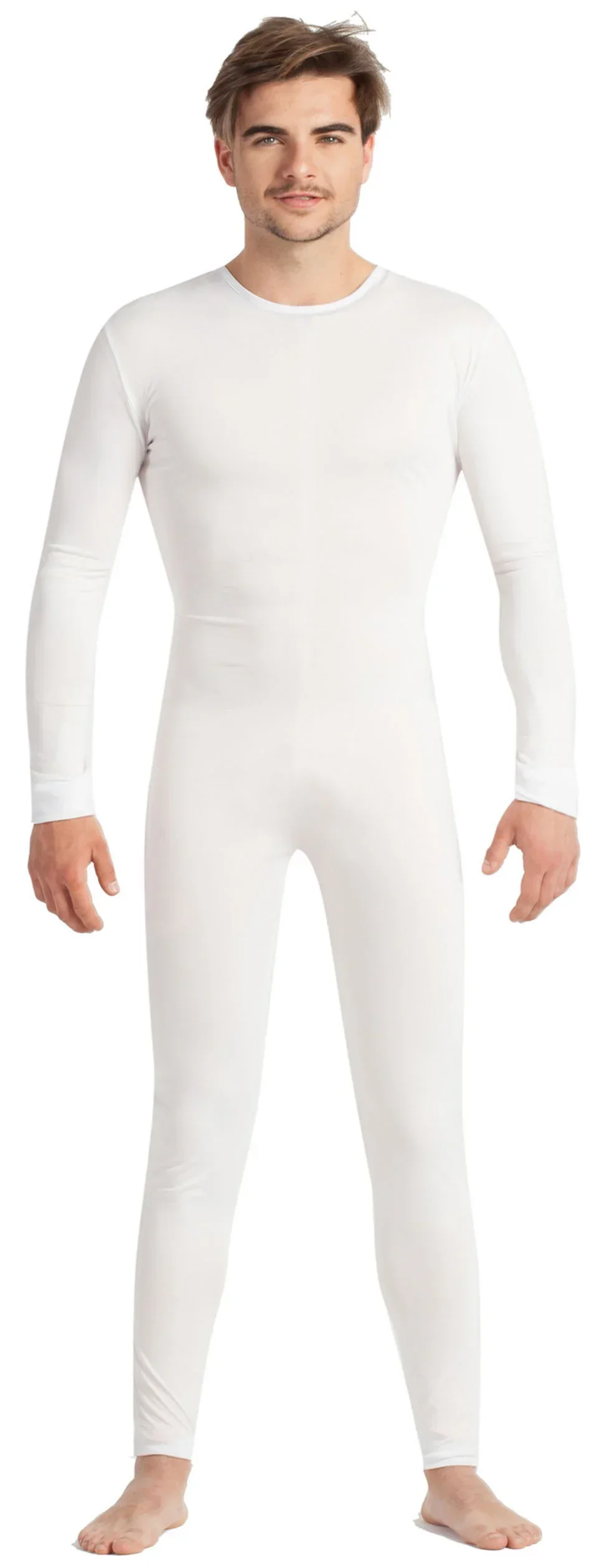 Malla de Cuerpo Entero Blanca para Hombre