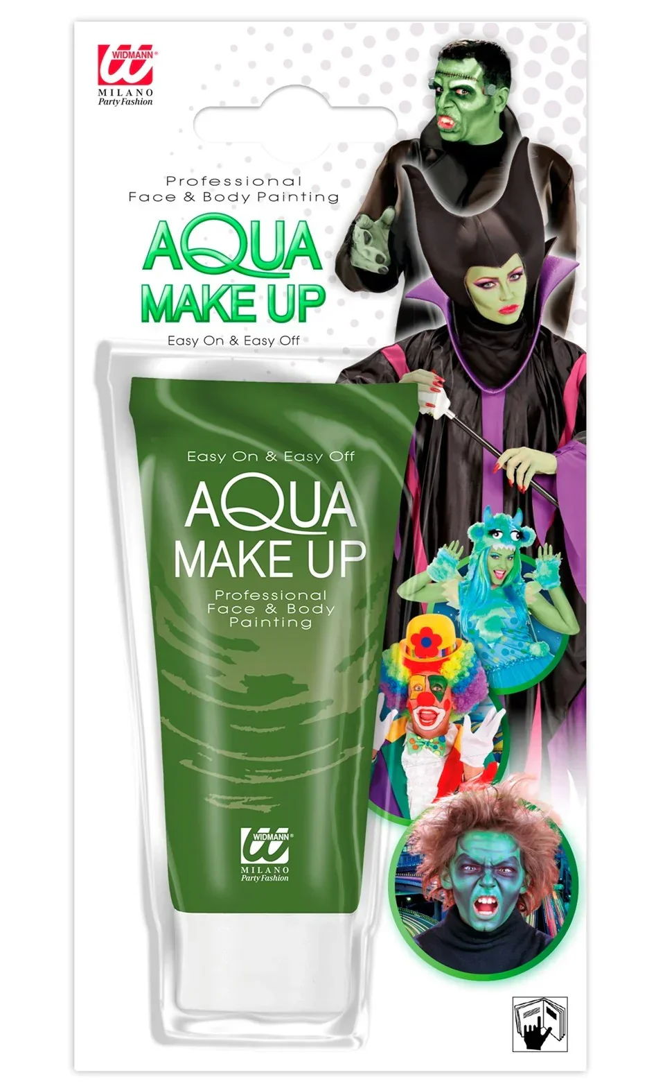 Maquillaje al Agua Verde en Tubo - Image 5