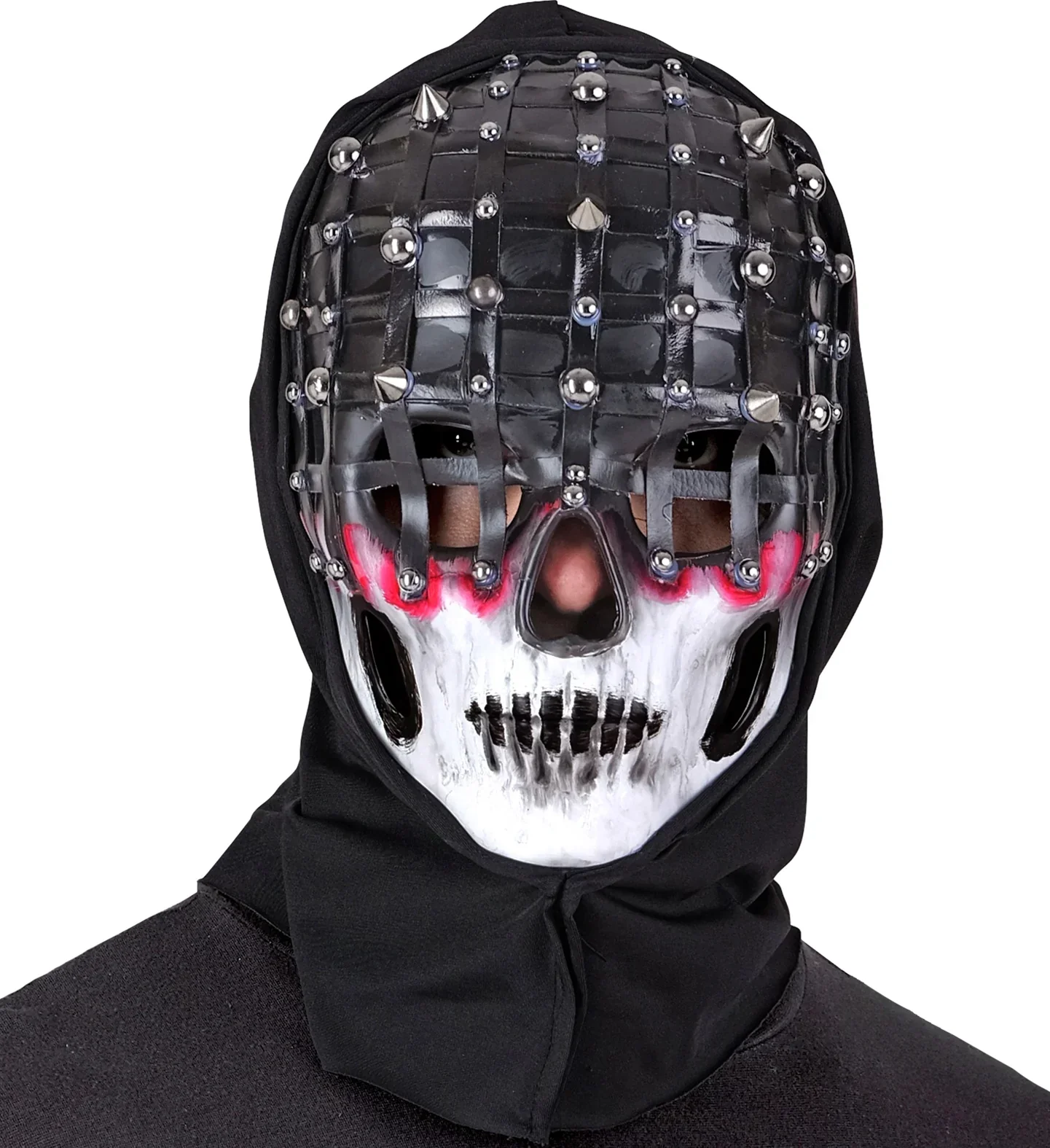Máscara de Calavera con Capucha y Pinchos - Image 4