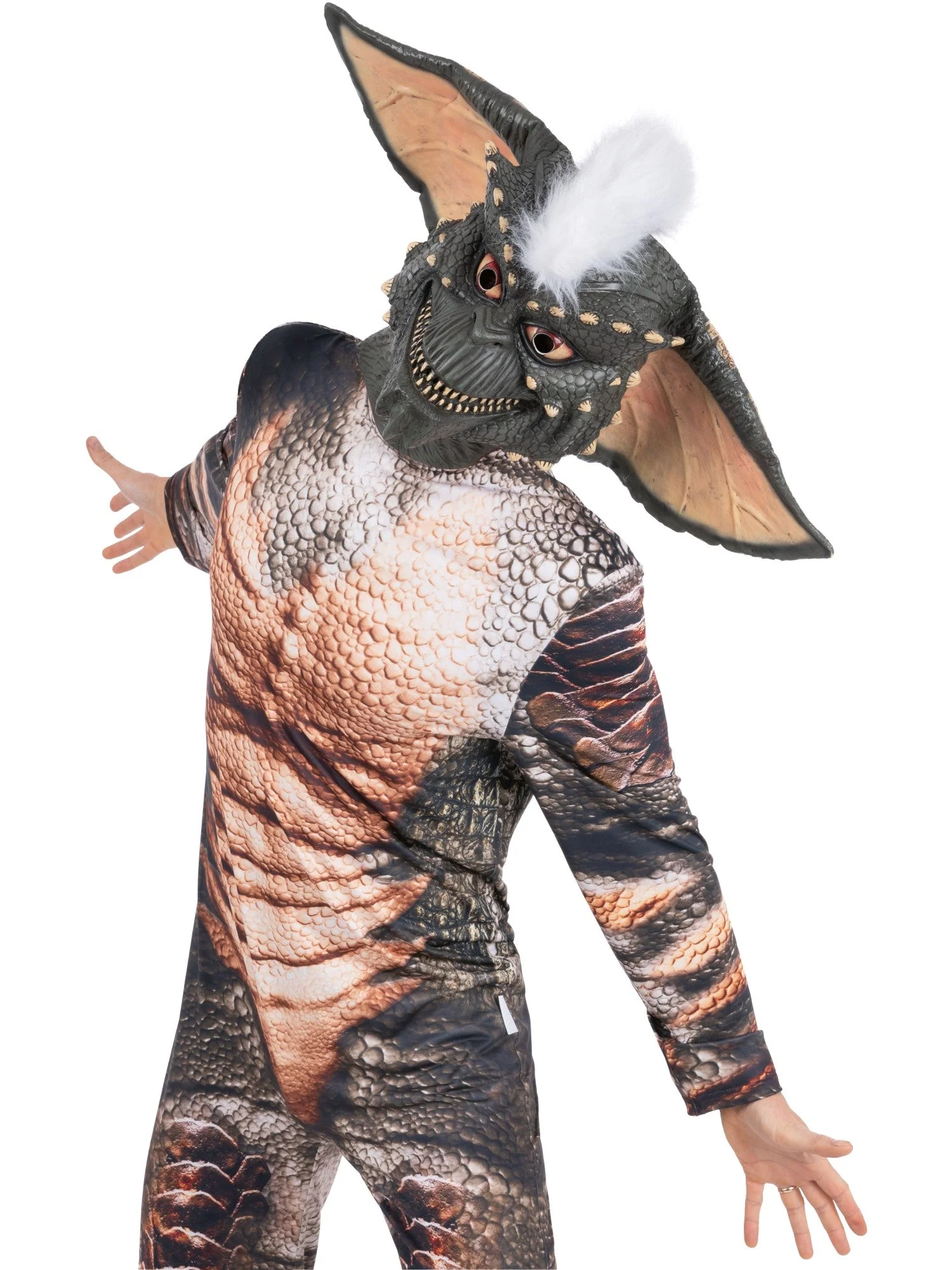 Máscara de Gremlin Malo Stripe con Cresta