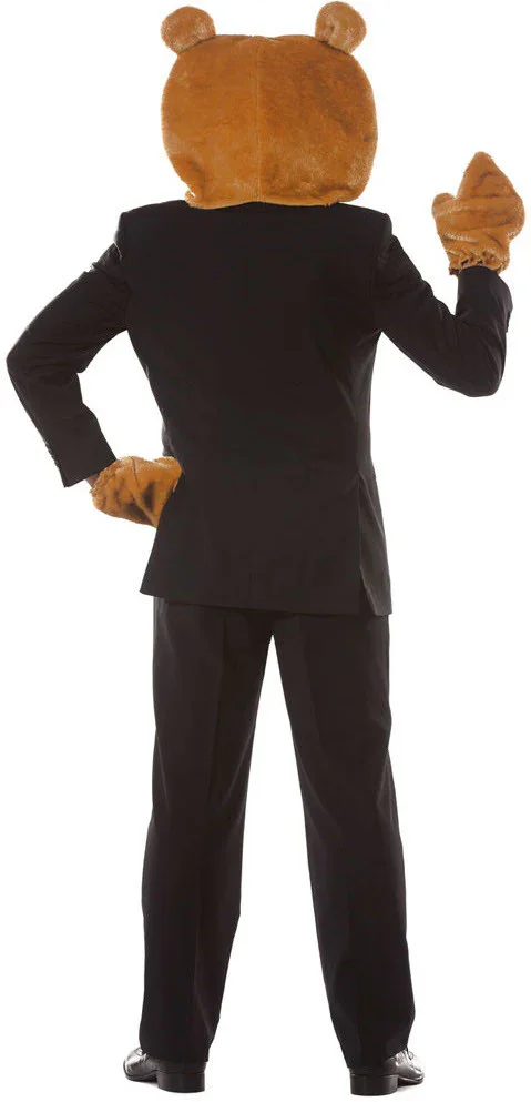 Máscara y Manos de Oso de Peluche - Image 2