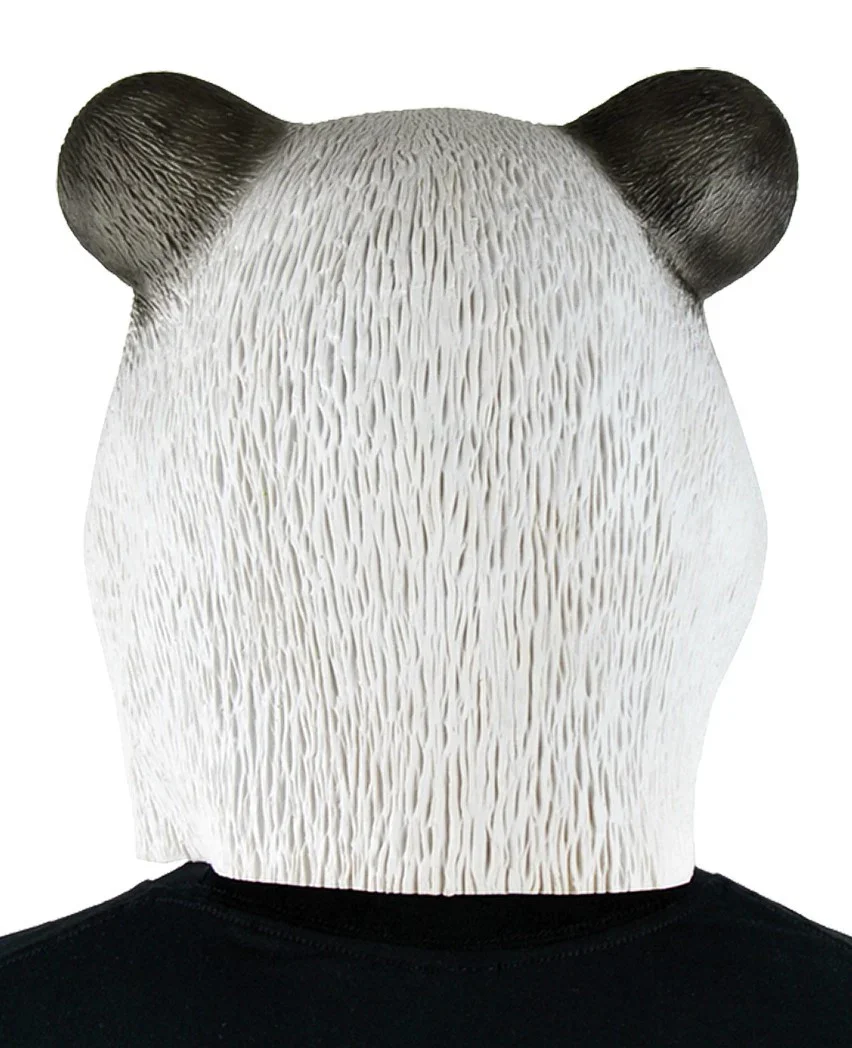 Máscara de Oso Panda de Látex - Image 2