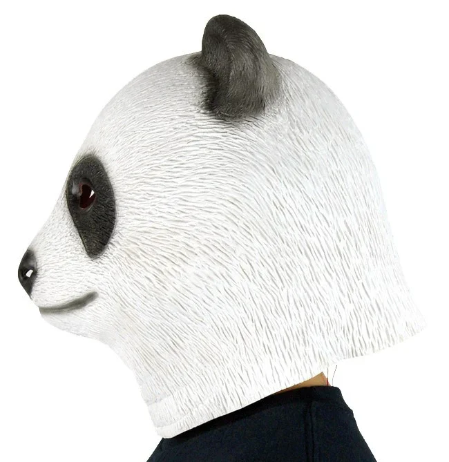 Máscara de Oso Panda de Látex - Image 4